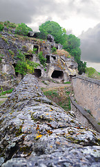 Image showing ruins of the ancient cave city