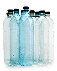 Image showing simple plastic bottles