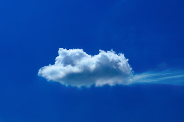 Image showing relief picturesque cloud are in sky