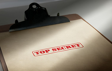 Image showing Top secret