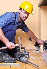 Image showing manual worker