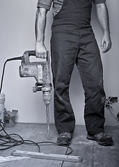 Image showing manual worker