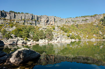 Image showing Mountain lagoon