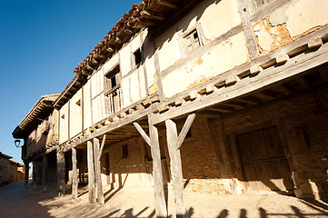 Image showing Medieval arcade