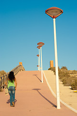 Image showing Pedestrian lane