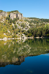 Image showing Mountain lagoon