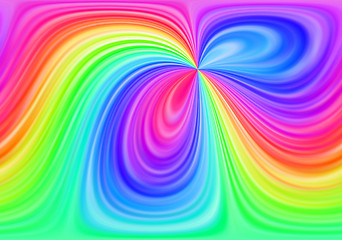 Image showing rainbow abstract background