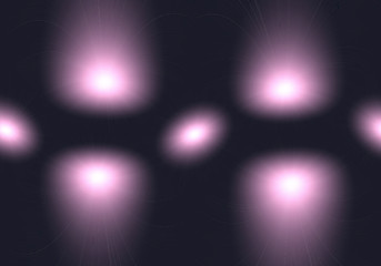 Image showing abstract lights background