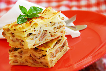 Image showing Lasagna