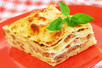 Image showing Lasagna