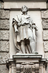 Image showing Hofburg sculpture