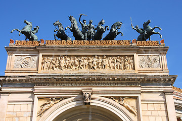 Image showing Teatro Politeama, Palermo