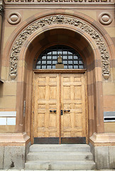 Image showing Stockholm old door