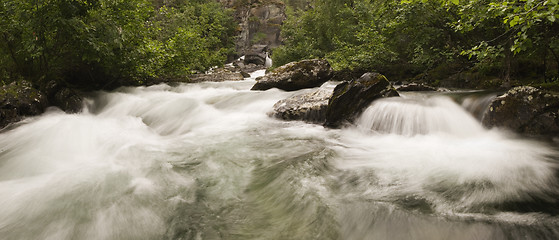 Image showing Liberty Falls cascade water