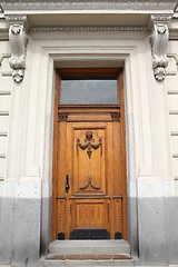 Image showing Stockholm old door