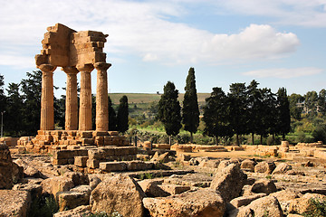 Image showing Agrigento - Greek ruins