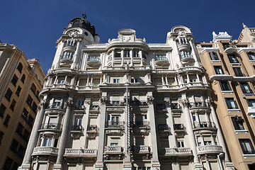 Image showing Gran Via, Madrid