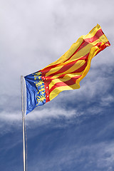 Image showing Communidad Valenciana flag