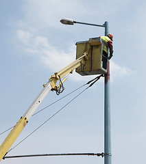 Image showing Decorator painting