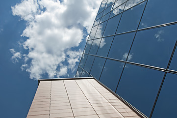 Image showing Office building on a blue sky