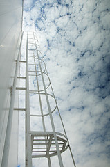 Image showing Ladder to the sky
