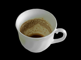 Image showing Empty coffee cup