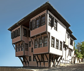 Image showing Old stile house. Traditional bulgarias old time house.