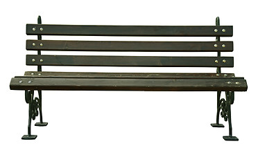 Image showing Bench Isolated 