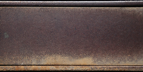 Image showing Brown steel