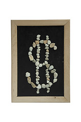 Image showing Dollars stone made