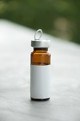 Image showing Small bottle for medicines