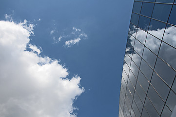 Image showing Office building on a blue sky