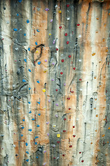 Image showing Climbing wall