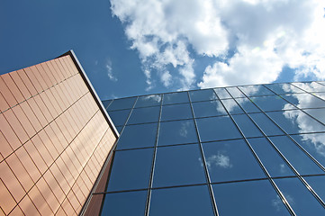 Image showing Office building on a blue sky