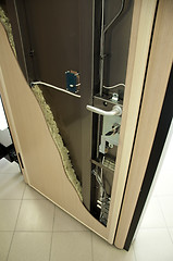 Image showing Mechanism of armored door