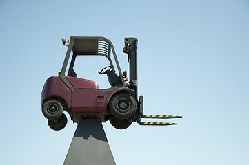 Image showing Electric forklift