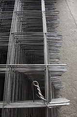 Image showing Reinforcing steel bars