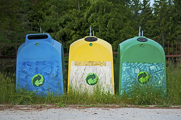 Image showing Trash Containers 