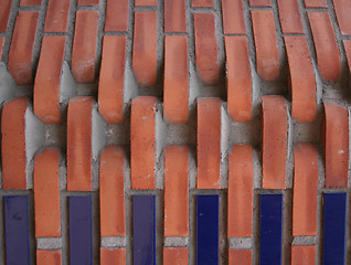 Image showing Rounded brick corner