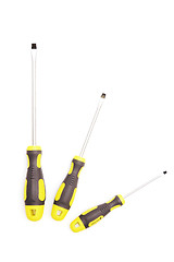 Image showing Three screwdrivers 