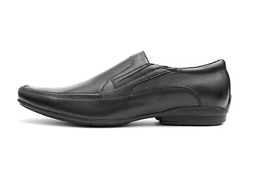 Image showing Black  man's shoe