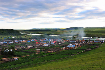 Image showing Grassland landscape