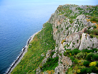 Image showing high sea view