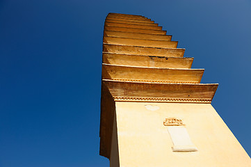 Image showing Ancient Chinese Buddhist pagoda