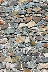 Image showing Stone wall background