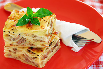 Image showing Lasagna