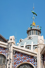 Image showing Mercado Central of Valencia