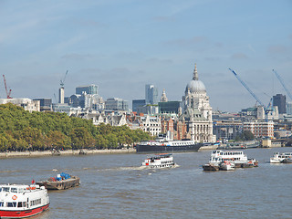 Image showing River Thames in London