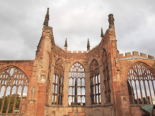 Image showing Coventry Cathedral ruins