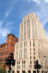 Image showing Montreal downtown